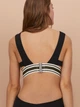 Верхняя часть купальника женская H&M 0689005-9 46 Черная (2000001603369) - изображение 3