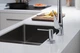 Змішувач Hansgrohe Metris M71 320 2jet кухонний з витяжним виливом Sbox 73801000 - зображення 2