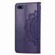 Чехол Vintage для Honor 7A / DUA-L22 (5.45") книжка с тиснением Фиолетовый - изображение 5