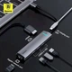 USB-хаб Baseus Mechanical Eye 6 в 1 Type-C to USB3.0х3 + HDMI + RJ45 + Type-C PD Ethernet Grey (CAHUB-J0G) - изображение 2