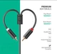 Переходник-разветвитель Ugreen 3.5mm F / 2RCA M аудио кабель 25CM (AV102) - изображение 3
