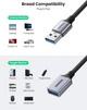 Удлинитель UGREEN US115 USB 3.0 AM / AF штекер - разъём с нейлоновой оплеткой 2М (10497) - изображение 2