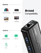 Мережевий адаптер Ugreen usb hub USB 3.0 - 3хUSB 3.0 + RJ45 Ethernet 1000Mbps Black (20265) - зображення 3