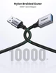 Удлинитель UGREEN US115 USB 3.0 AM / AF штекер - разъём с нейлоновой оплеткой 2М (10497) - изображение 6