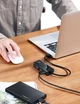 Мережевий адаптер Ugreen usb hub USB 3.0 - 3хUSB 3.0 + RJ45 Ethernet 1000Mbps Black (20265) - зображення 6