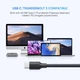Кабель зарядный UGREEN USB-C - micro USB 3.0 1M PVC Black (US312) - изображение 4