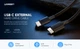 Кабель зарядный UGREEN USB-C - micro USB 3.0 1M PVC Black (US312) - изображение 8
