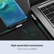 Кабель зарядний Ugreen Type-C 3A double 90° з алюмінієвим корпусом та нейлоновою оплеткою 2М (US284) - зображення 3