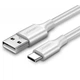 Кабель зарядный Ugreen Type-C 3A 3М White (US287) - изображение 3