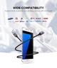 Зарядний кабель Ugreen Micro USB 2.0 5V2.4A 3M Black (US290) - зображення 8