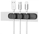 Тримач для кабелів Baseus Peas Cable Clip Black (ACWDJ-01) - зображення 2