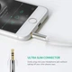 Кабель аудио Ugreen 3.5 mm AUX 0.5 м White (AV119) - изображение 5