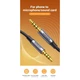 Кабель аудіо UGREEN 4 pin TRRS 3.5 mm Hi-Fi професійний AUX 5 м Black (AV183) - зображення 2