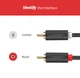 Кабель аудио UGREEN AV104 2RCA to 2RCA 1 м Black (30747) - изображение 6