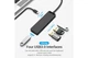 USB-хаб Vention на 4 порти USB 3.0 c micro USB харчуванням 0.15M Black (CHLBB) - зображення 3