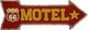 Металева табличка "Motel (Route 66)" (ms-002696) - зображення 1