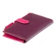 Жіночий шкіряний гаманець Visconti RB100 Bermuda c RFID (Plum Multi) - зображення 3