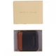 Шкіряний жіночий гаманець Smith and Canova 26803 Althorp (Black-Tan) - зображення 4