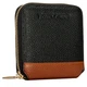Шкіряний жіночий гаманець Smith and Canova 26803 Althorp (Black-Tan) - зображення 6