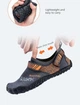 Аквашузы Naturehike NH20FS022 41 L 25.5 см Черные с желтым - изображение 8