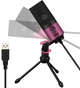 Cтудийный конденсаторный микрофон FIFINE K669 PINK со стойкой-пантографом и поп-фильтром - изображение 7