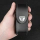 Чохол шкіряний Victorinox для ножів чорний 84-91 мм на липучці 4.0520.3 - зображення 6
