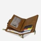 Кошелек кожаный для карточек Vintage leather-14681 Коричневый - изображение 10