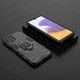 Чехол Iron Ring для Samsung Galaxy M32 / M325 бампер противоударный с подставкой Black - изображение 4