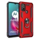 Чохол Shield для Motorola Moto G10 бампер протиударний з підставкою Red - зображення 3