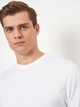 Футболка натільна чоловіча Enrico Coveri EA9300 6 (XL) Біла (ROZ6400134514) - зображення 4