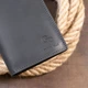 Портмоне кожаное Grande Pelle leather-11313 Черное - изображение 8