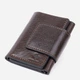 Портмоне кожаное Grande Pelle leather-11305 Коричневое - изображение 1