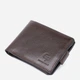 Портмоне кожаное Grande Pelle leather-11321 Коричневое - изображение 1