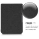 Обложка чехол с подставкой kwmobile Origami Hemp для PocketBook 740 InkPad 3 Dark Grey - изображение 6