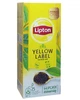 Чай Lipton Yellow Label Tea чорний в пакетиках 25 шт х 2 г (941) - изображение 1