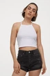 Топ H&M L Белый 3772775RP7_белый - изображение 1