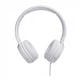 Навушники JBL T500 White (JBLT500WHT) - зображення 6