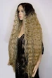 Парик на сетке Lace Wig Богемия тон 6-23-apric длинный светло-коричневый, омбре, 100 см, термостойкое волокно - изображение 2