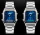 Мужские часы Skmei Tango 1220 Серебристые с синим циферблатом - изображение 4