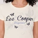 Футболка Lee Cooper Classic T Shirt S Светло-бежевый 65829670 - изображение 3
