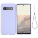 Силиконовый (TPU) чехол Deexe Silicone Case для Google Pixel 6 Pro - Purple - изображение 2