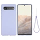 Силиконовый (TPU) чехол Deexe Silicone Case для Google Pixel 6 - Purple - изображение 1