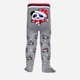 Детские колготки 3-9 месяцев хлопковые Conte Kids New Year 19С-95/1СП-554 62-74 см Серые (4810226551745) - изображение 2