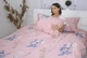 Простынь MirSon Бязь Premium 17-0439 Pink split 180х220 (2200003002737) - изображение 5