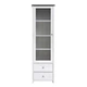 Витрина в гостиную ДСП Порто REG 1W2S 585x400x1995 мм Gerbor Holding - изображение 1