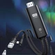 Кабель (перехідник) Usams US-SJ442 U53 USB - Lightning - HDMI 2 м Чорний (SJ442HD01) - зображення 2