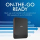 SSD накопитель LaCie Portable SSD with USB-C 1 TB (STHK1000800) - изображение 6