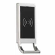 Замок мебельный электромеханический с фиксированным RFID доступом EM139S с металлическим фронтальным корпусом с полированным покрытием под серебро - изображение 1