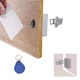 Замок мебельный электронный с фиксированным RFID доступом скрытой установки E002 - изображение 4