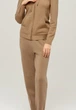 Брюки Marc & Andre прямого свободного кроя 36 Песочно-бежевый Double Knit W21-00CH610 - изображение 5